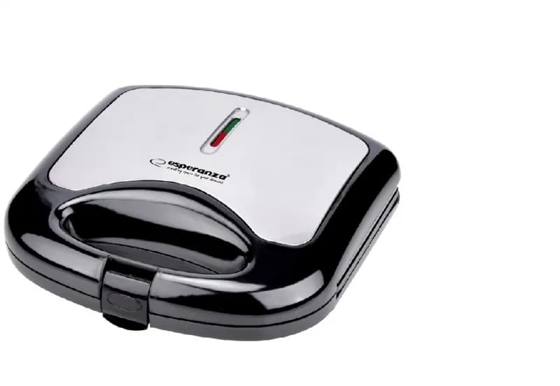 Prajitor de paine tip Sandwich maker Esperanza Asiago EKT011 1000W Negru/Gri "EKT011"