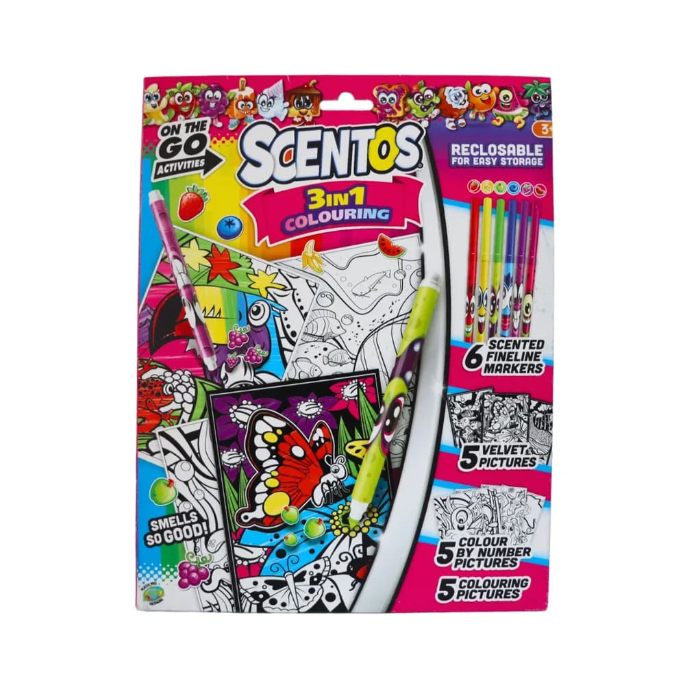SET PARFUMAT CALATORIE, JUNIOR, SCENTOS, 12 buc/set — miniatură
