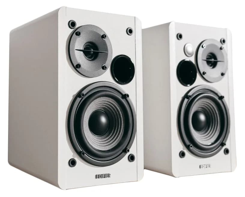 BOXE EDIFIER 2.0, RMS: 42W (2 x 21W), telecomanda wireless, volum, bass, treble, white, "R1280Tw"