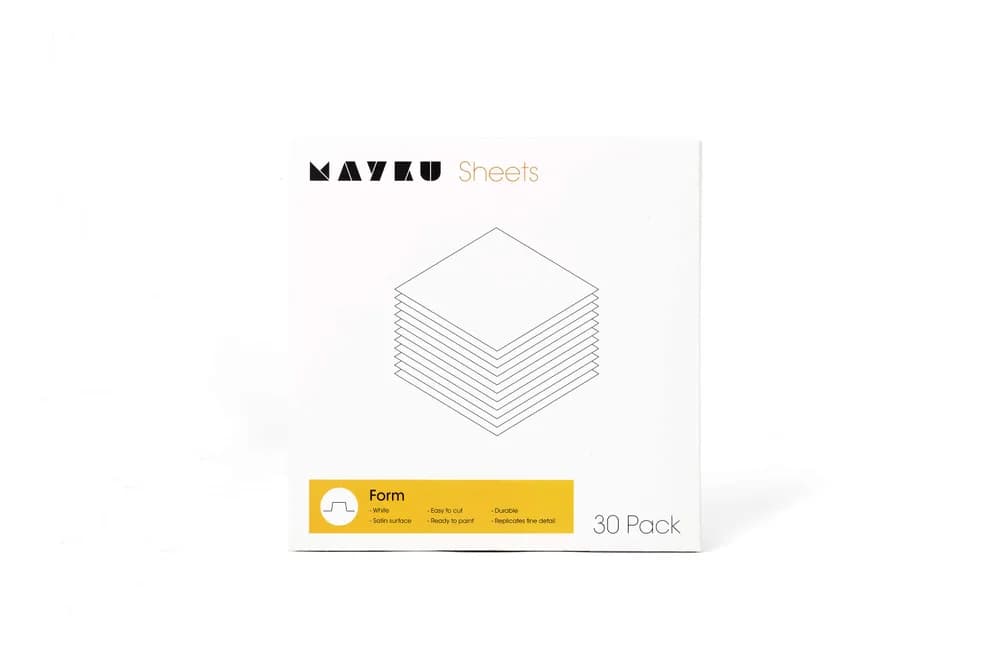 Accesoriu imprimantă 3D Mayku FormBox Form Sheets (30 buc) — miniatură