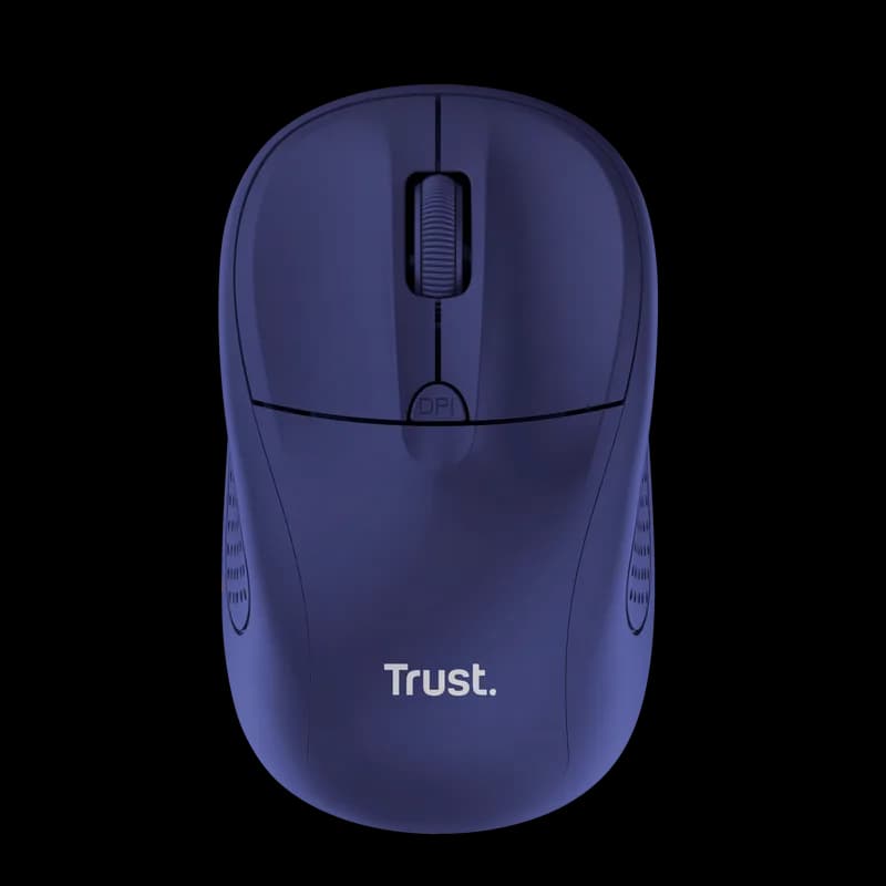 Mouse Wireless Trust Primo, 1600 DPI, Albastru