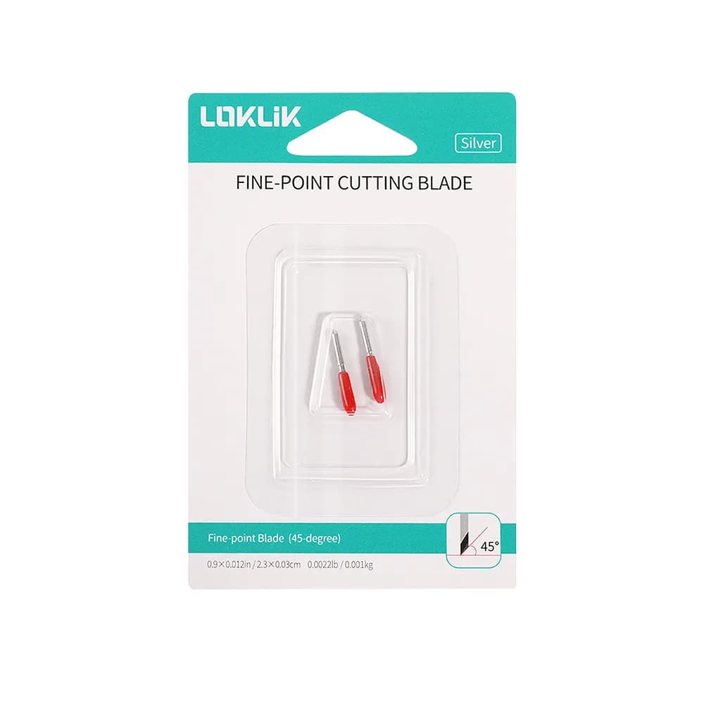 Accesoriu gravator laser LOKLiK Cutting Blade 45° – 2-pack — miniatură