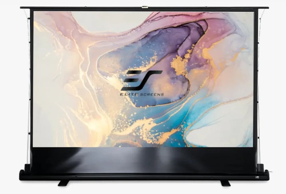 Ecran de proiectie portabil tensionat Pull Up, 178 x 100 cm, EliteScreens ezCinema Plus FT80XWH, format 16:9 - TG26