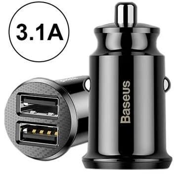 INCARCATOR AUTO BASEUS GRAIN 2XUSB 5V3.1A