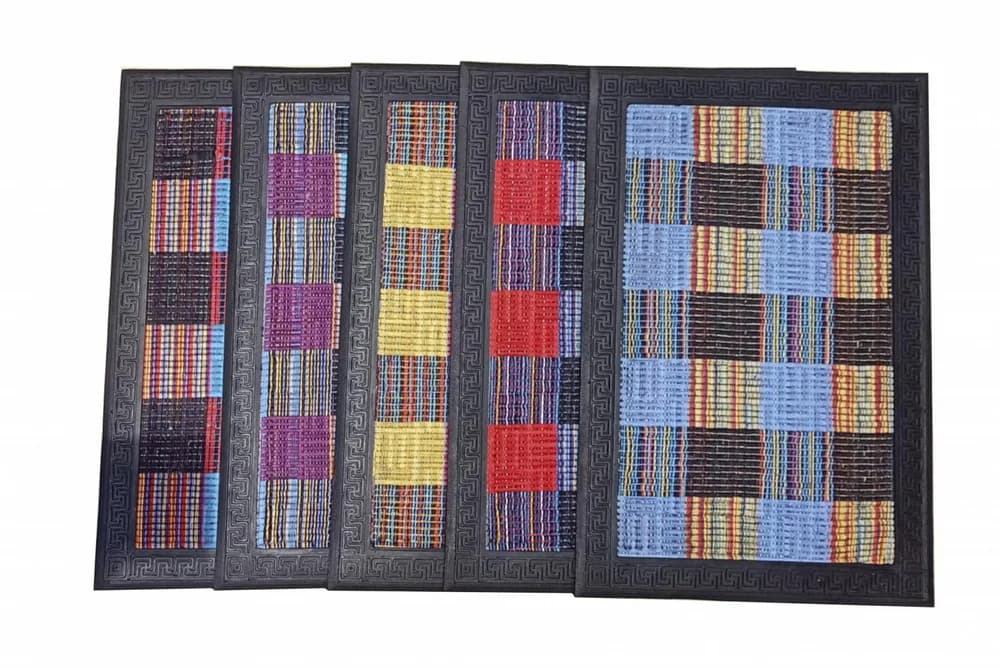 COVORAS INTRARE ANTIDERAPANT TEXTIL MULTICOLOR 40X60 CM, VANORA HOME — miniatură