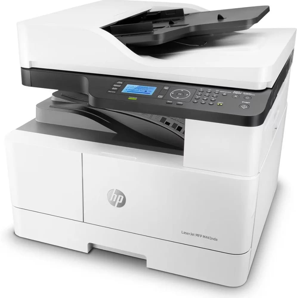 Multifunctional laser HP LaserJet MFP M443NDA, format A3, Monocrom, Duplex, USB + LAN — miniatură
