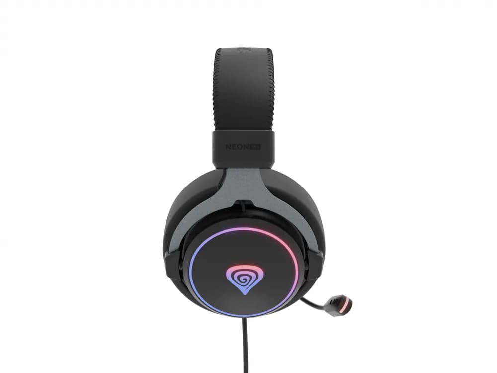 Casti Gaming Head-band GENESIS Neon 764, Wired, Negru — miniatură