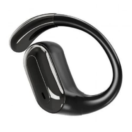 CASTI Gembird, wireless, open-ear - butoni, pt smartphone, microfon pe casca, conectare prin Bluetooth 5, negru, USB-C, "OWS-01-BK", (include TV 0.15 lei) — miniatură