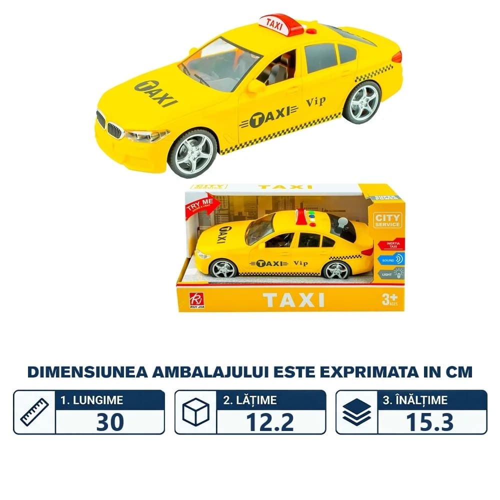 Taxi, cu lumina si sunet — miniatură