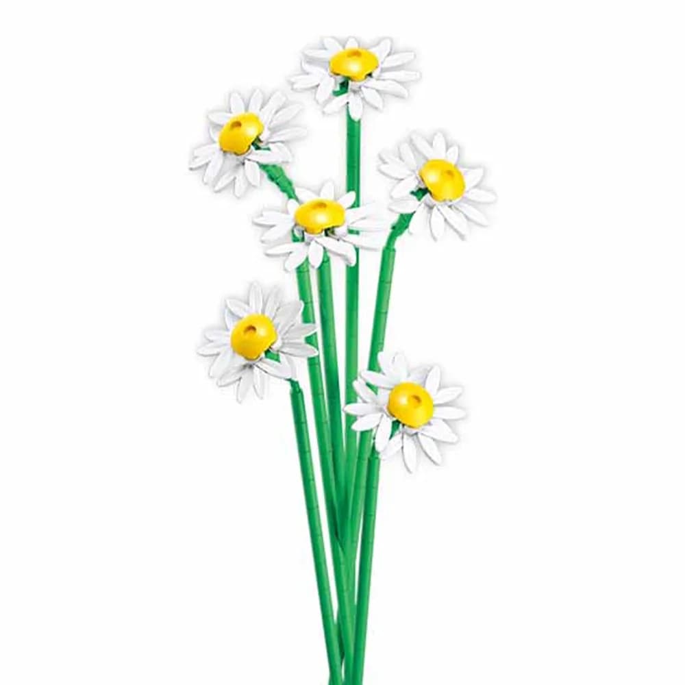 Set de Constructie Flowers, 255 piese, Margareta - Sluban — miniatură