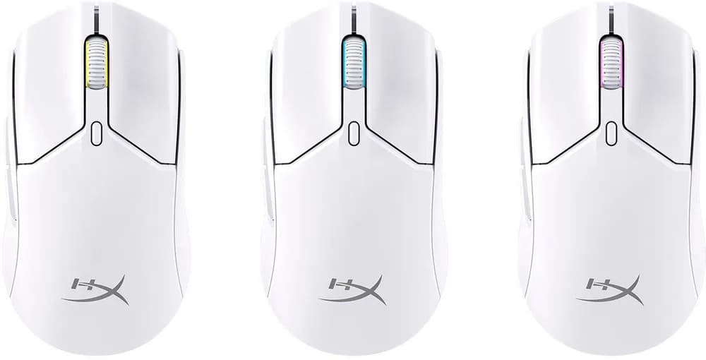 Mouse Gaming Wireless HyperX Pulsefire Haste 2 Core Wireless, 3600 DPI, Alb — miniatură