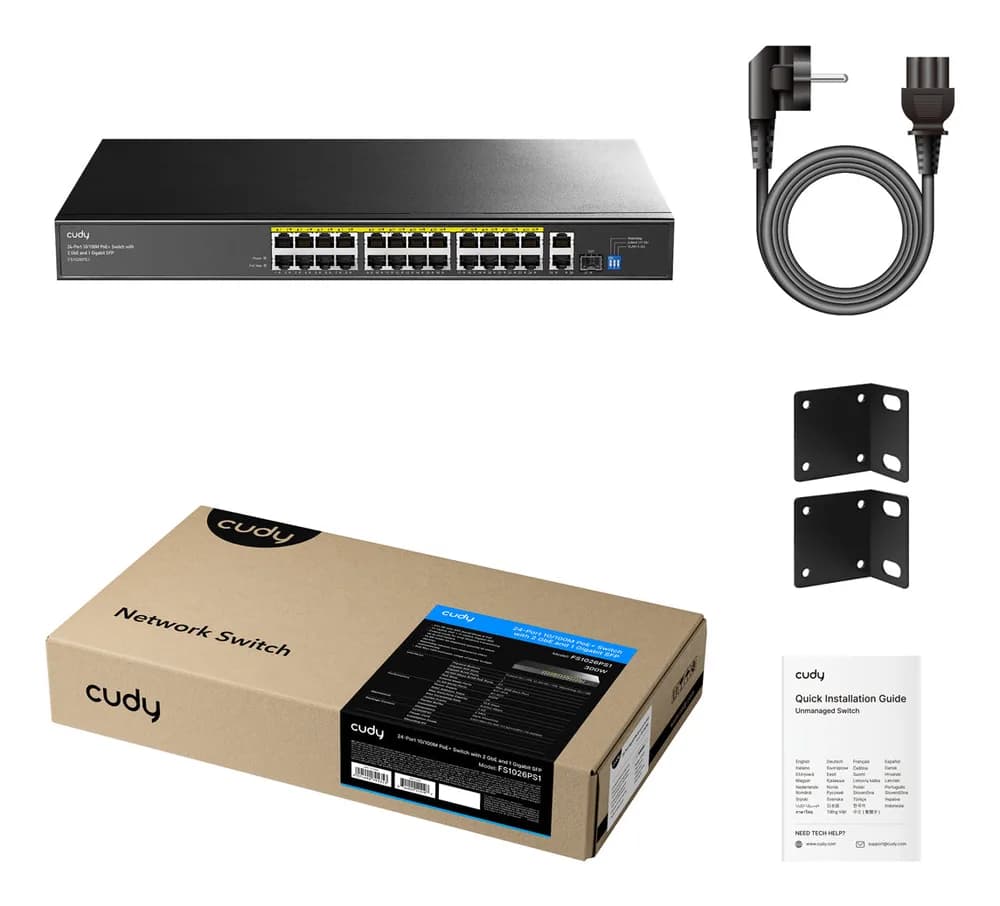Switch-uri Cudy FS1026PS1 "FS1026PS1" — miniatură