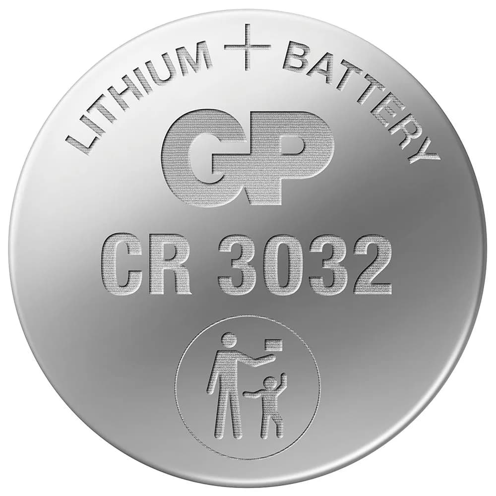 Baterie GP Batteries, butoni (CR3032) 3V lithium, blister 1 buc. "GPCR3032E-2CPU1" "GPPBL3032001" — miniatură