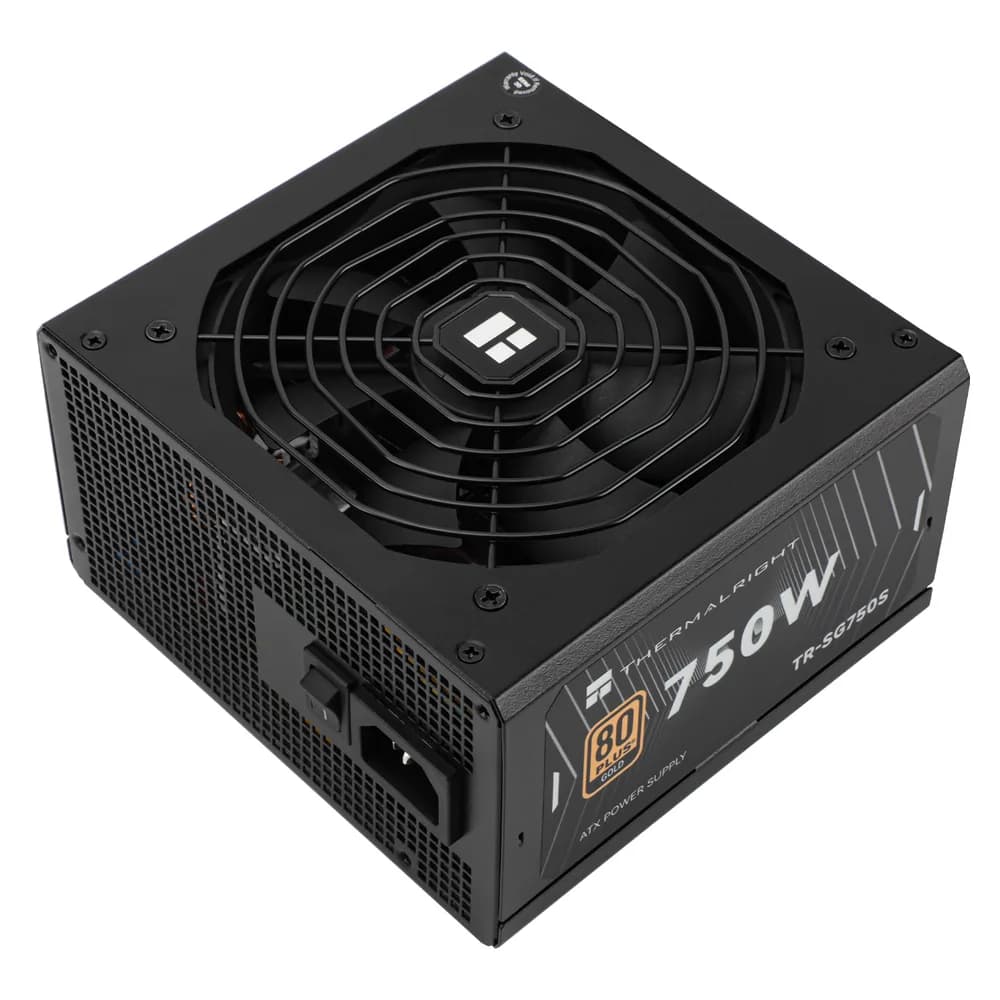 SURSA Thermalright "SG-750S", 750W, certificare 80 Plus Gold, non-modular, LLC, DC to DC, fan 120mm, negru, "TR-SG750S" — miniatură