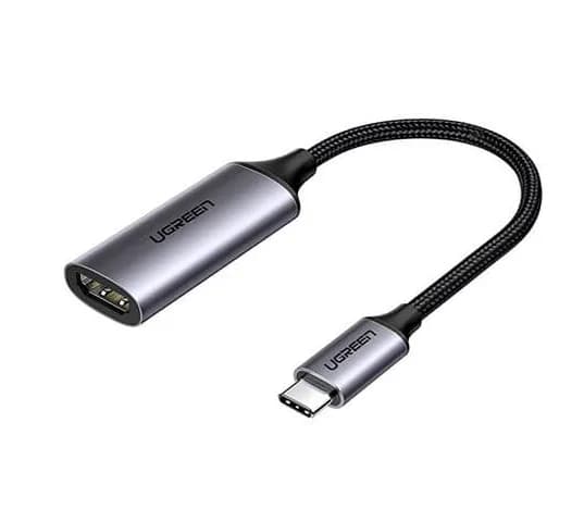 ADAPTOR video Ugreen, "CM297" USB Type-C (T) la 1 x HDMI (M) (3840 x 2160) la 60 Hz, conectori auriti, negru "70444" - 6957303874446 — miniatură