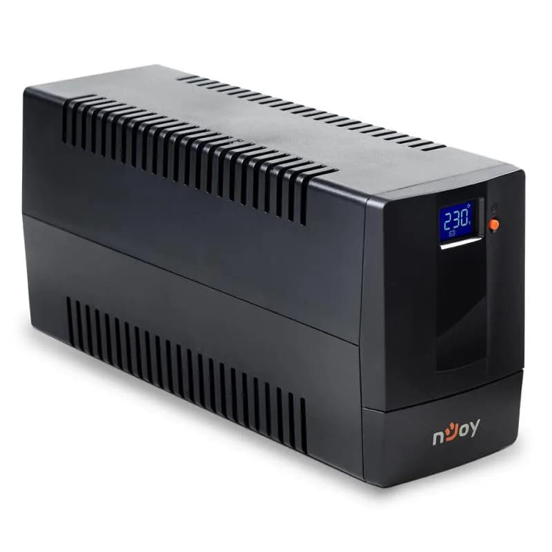 UPS nJoy Horus Plus 600, 360W, LCD, USB, Tower — miniatură