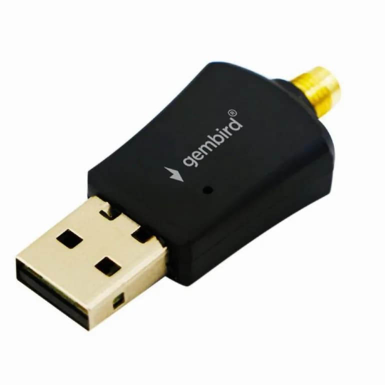 ADAPTOR RETEA GEMBIRD, extern, USB 2.0, suporta pana la 802.11n 300 Mbps, antena detasabila, "WNP-UA300P-02"