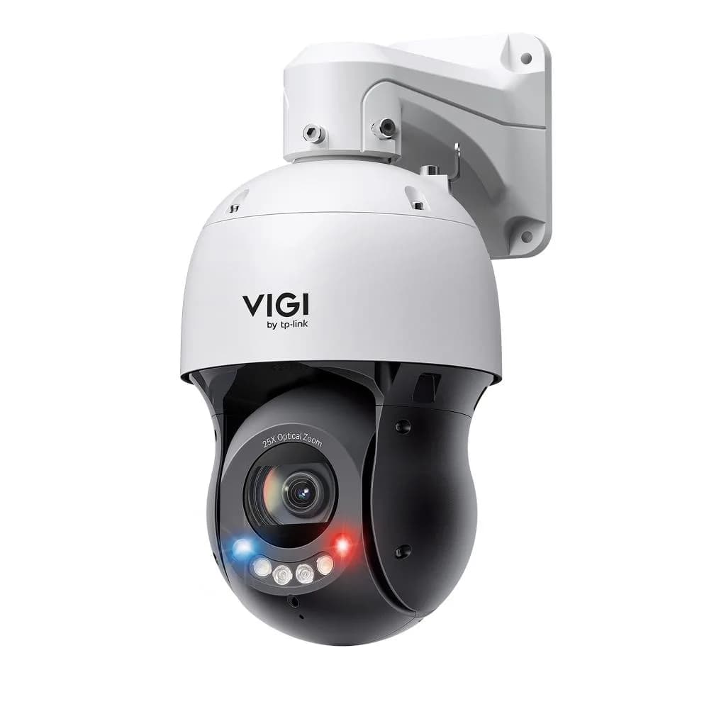 Camera de supraveghere IP speed dome VIGI InSight PTZ5425 4 MP Progressive Scan CMOS image sensor, Lens: 5.2 mm - 130 mm (Motorized Varifocal), Angle of view 2.30° to 57.06°, WDR 120 dB, 1 RJ45 10/100M Self-Adaptive Ethernet Port, PoE (802.3at, Class 4), Operating Conditions: -30 °C to 65 °C, IP66 & — miniatură