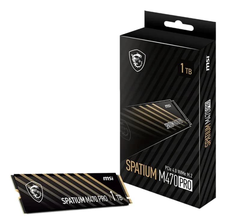 MSI SPATIUM M470 PRO PCIe 4.0 NVMe M.2 1TB "SPATIUM M470 PRO PCIE 4.0 NVME M.2 1TB" — miniatură