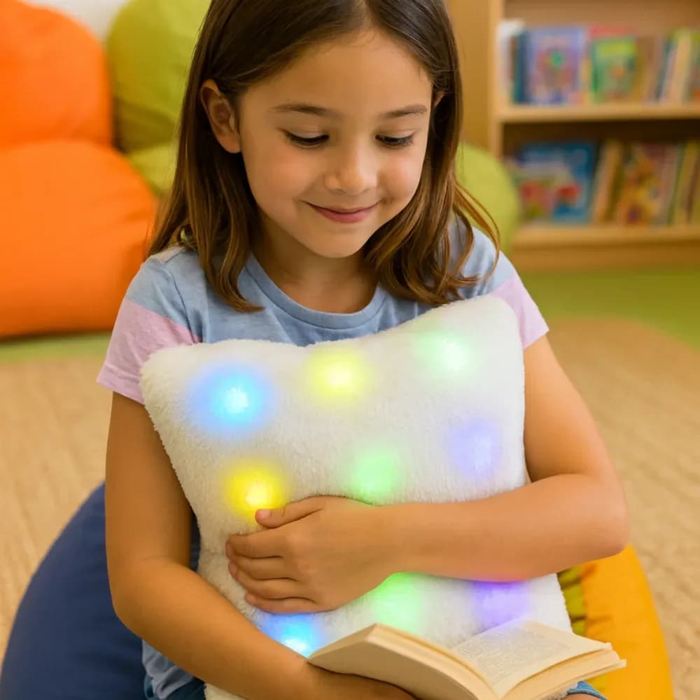 Set pernă și pătură cu LED — miniatură