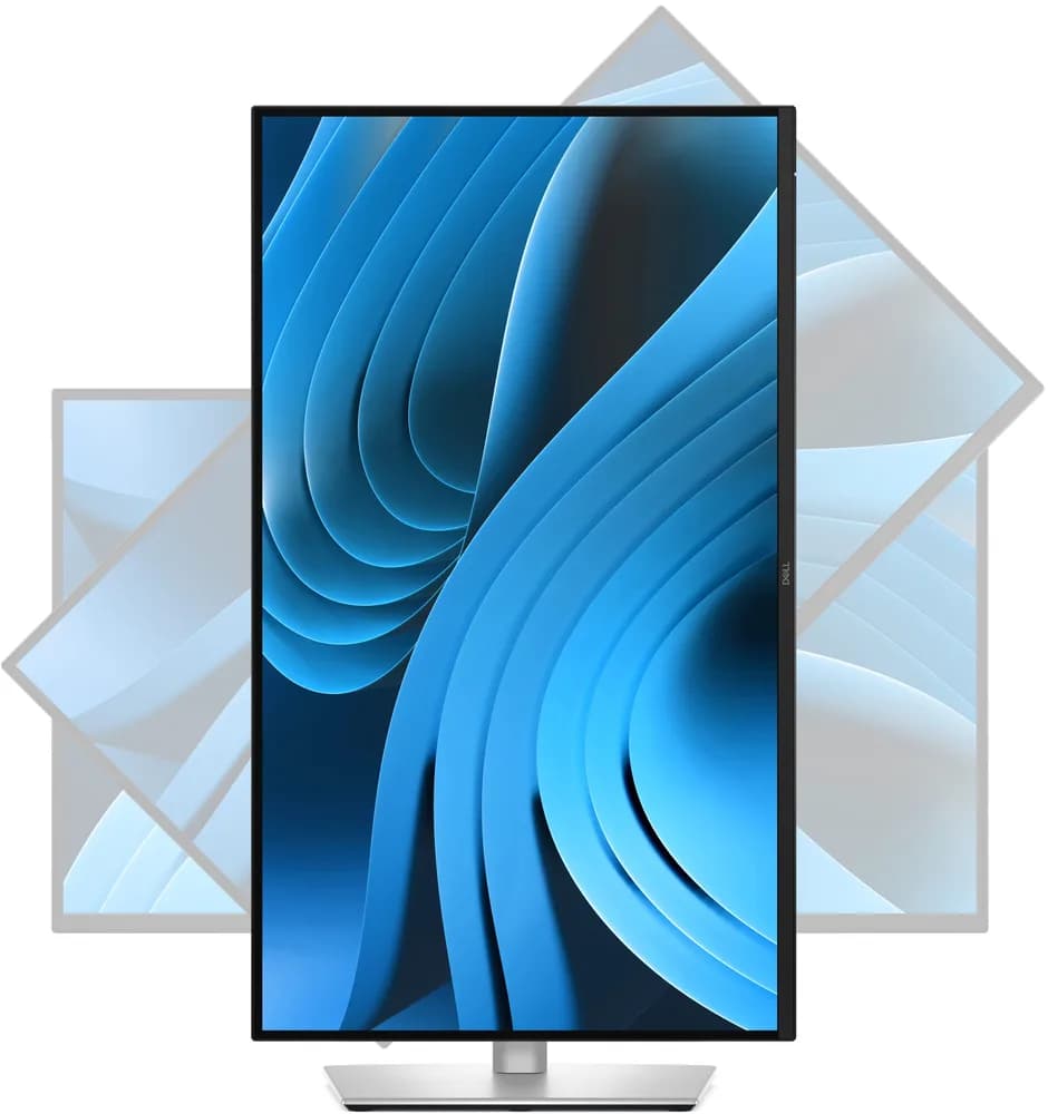 Dell Pro 27 Plus Monitor P2725D 27.0" QHD 2560x1440 100Hz, 99% sRGB(CIE 1931), 109 PPI, 16:09, IPS, AG, 350 cd/m2, 1500:1, 178/178, 5ms/8ms, DP, HDMI, USB Type-A, USB Type-B, USB-C, Height, Swivel, Tilt, Pivot "P2725D-05" — miniatură