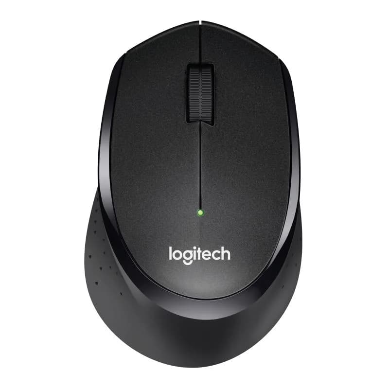 Mouse Wireless Logitech M330 SILENT PLUS, 1000 dpi, Negru