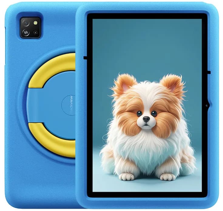 Blackview Tab A6 Kids WiFi 10.1-inch HD+ IPS 800x1280 A523 Octa-core 1.8GHz 4GB/128GB 5100mAh NO Charger 5MP Front/8MP Rear camera Android 14 Ocean Blue "BVTABA6KIDS-BL_EU"