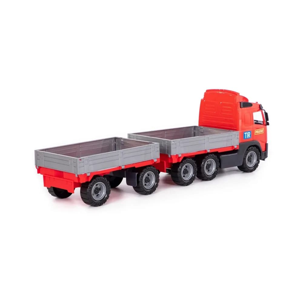Camion cu remorca - Volvo PowerTruck, 77x19x25 cm, Wader — miniatură