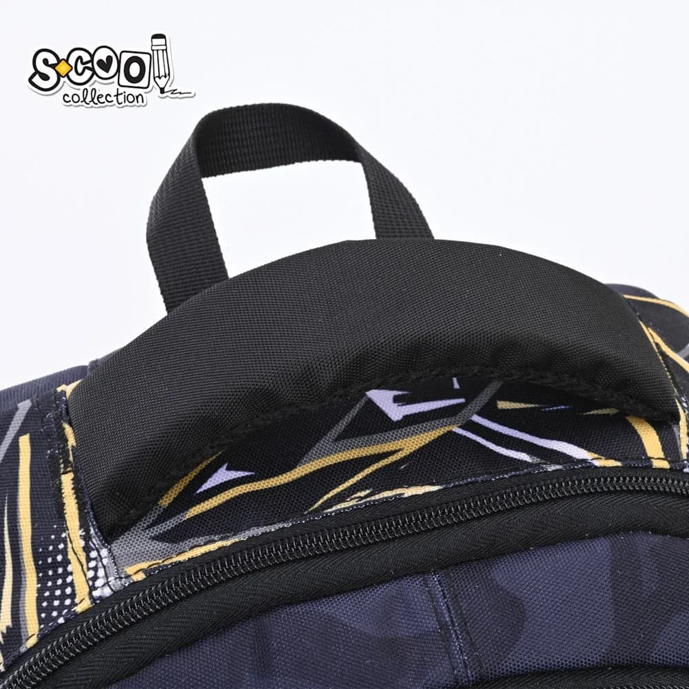 Ghiozdan ergonomic, 40x29x14 cm, GAMER-NEVER QUIT - S-COOL — miniatură