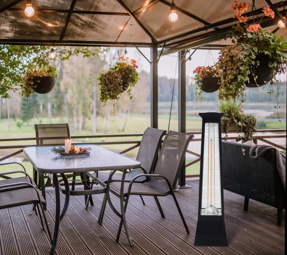 HEINNER Incalzitor electric vertical cu baza 1500W/ 2000W — miniatură