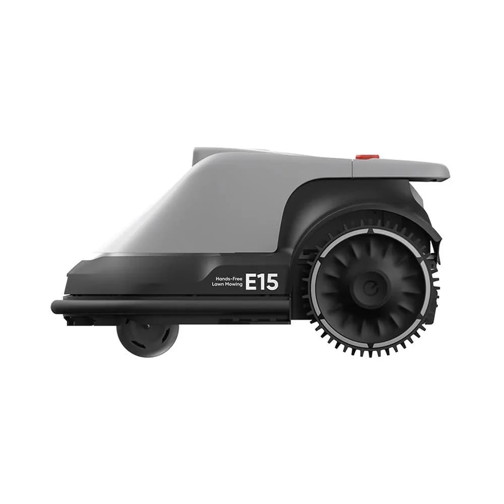 Robot tuns iarba Anker "eufy E15", GPS, Wi-Fi, 4G, inaltime de taiere 2.5 - 7.6 cm, max 800m2, camera FOV 96grade orizontal, 80grade vertical, cartografiere, inaltime max iarba 9cm "T2880GA1" - 194644290665 — miniatură
