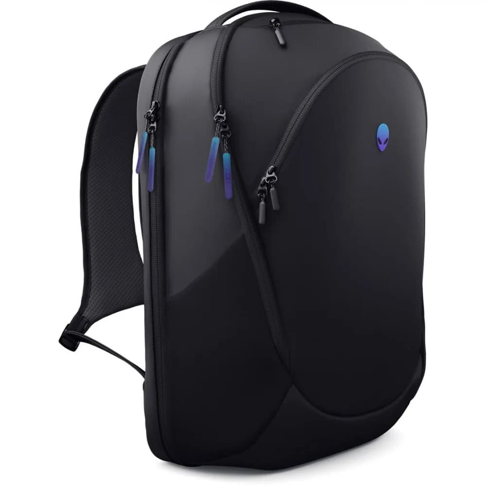 Alienware 18 Backpack - AW7825P Alienware design with 3D iridescent reflective Alienware logo — miniatură