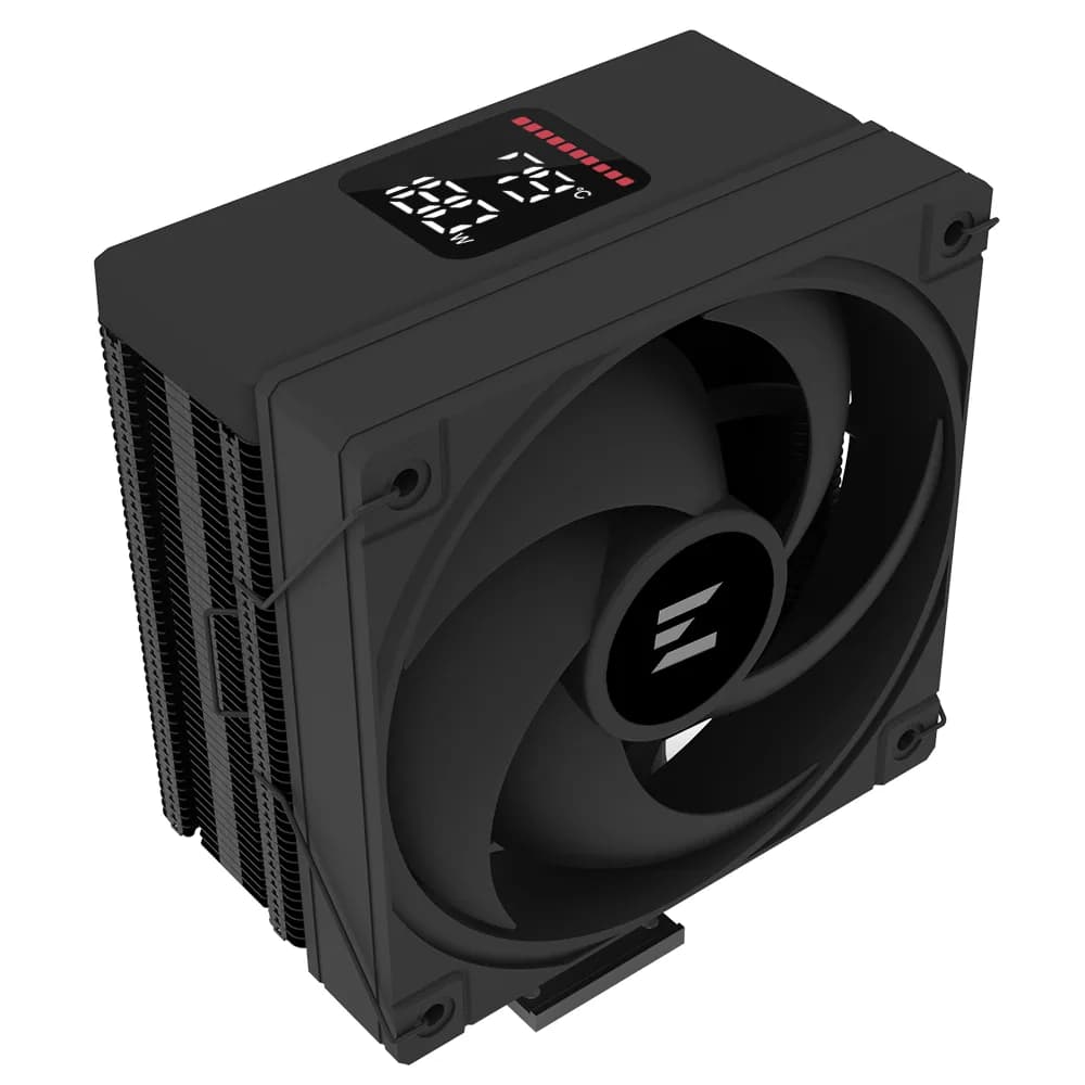 COOLER Zalman "CNPS9X ECO DS" skt. Intel si AMD, racire cu aer, vent. 120mm, 600 - 2100 RPM, 4 heatpipes, inaltime 155mm, afisaj digital,"CNPS9X ECO DS" — miniatură
