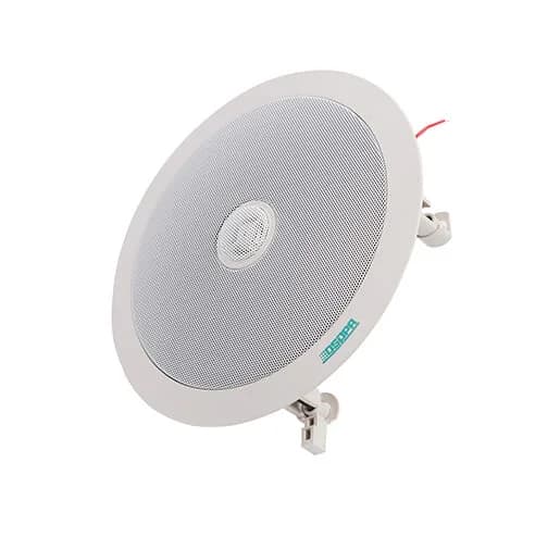 Difuzor coaxial de tavan 20W cu 2 cai, DSPPA DSP703, 100V, 6.5", 60Hz-18kHz