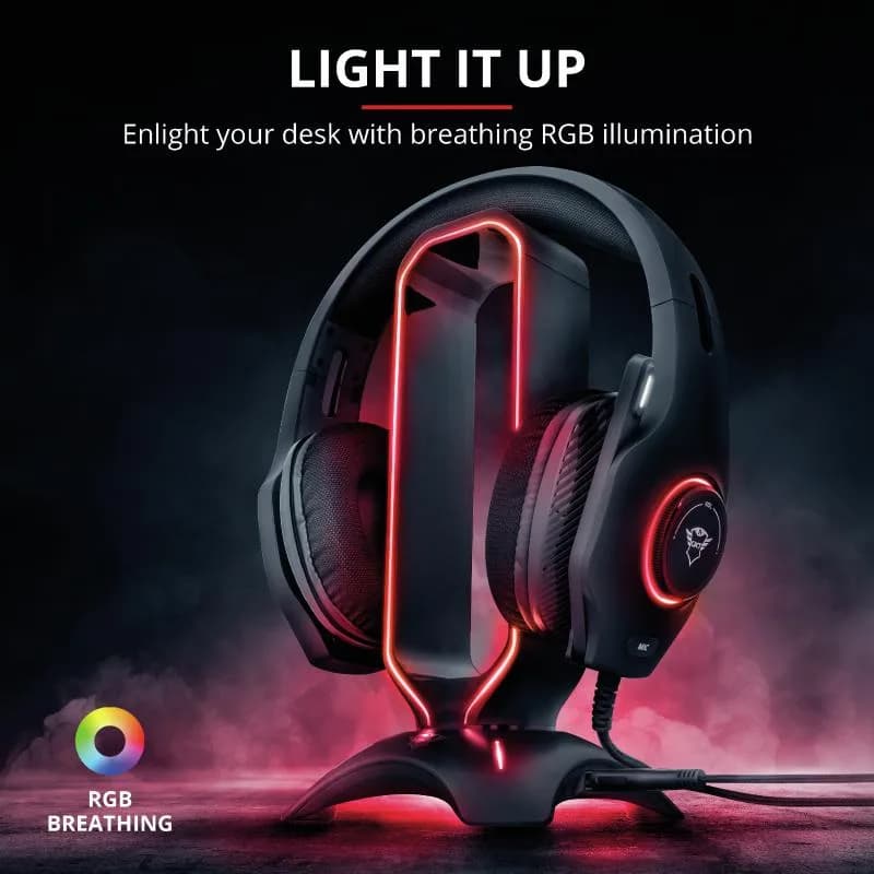 Casti Gaming Head-band Trust GXT 265 Cintar, Wired, Negru — miniatură