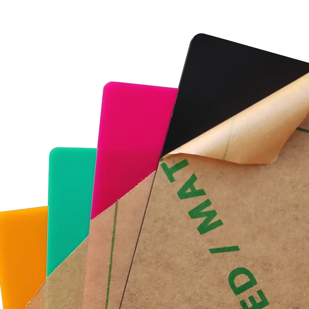 Material pentru gravare laser Creality Falcon Series Frosted Colorful Acrylic Sheets 300 x 300 x 3 mm – 10 buc