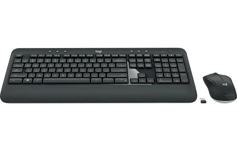 Tastatura Wireless Logitech MK540 Advanced, Alb-Negru — miniatură