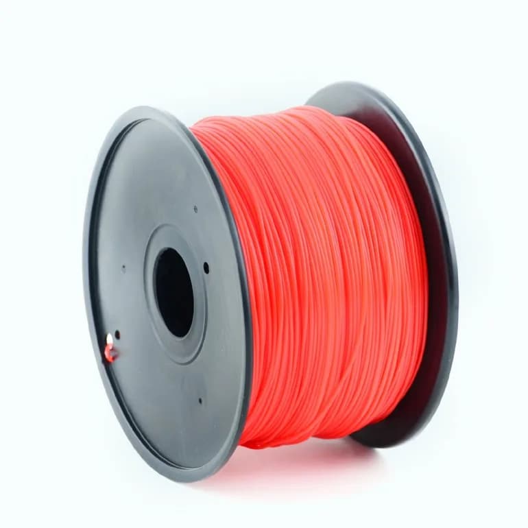 FILAMENT GEMBIRD pt. imprimanta 3d, PLA, 1.75mm diamentru, 1Kg / bobina, aprox. 330m, topire 190-220 grC, red, "3DP-PLA1.75-01-R"