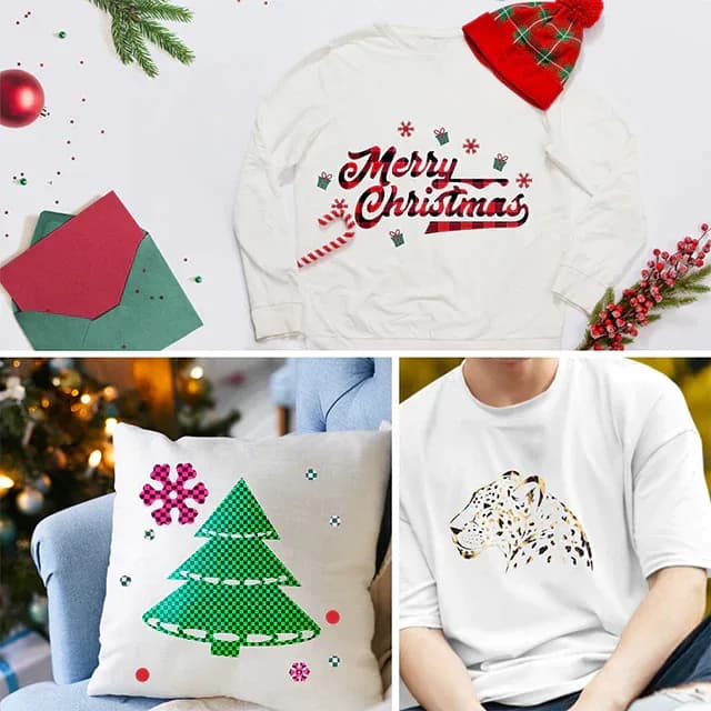 Accesoriu gravator laser xTool Patterned Heat Transfer Vinyl – 30-pack — miniatură