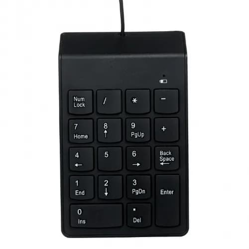 TASTATURA numerica Gembird, USB, 18 taste, negru, "KPD-U-03" (include TV 0.8lei)