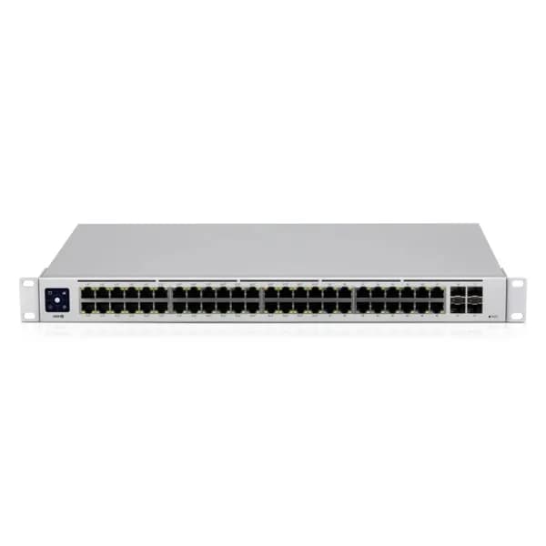 SWITCH PoE UBIQUITI, port Gigabit x 48, SFP SFP x 4, managed, rackabil, "USW-48-POE"