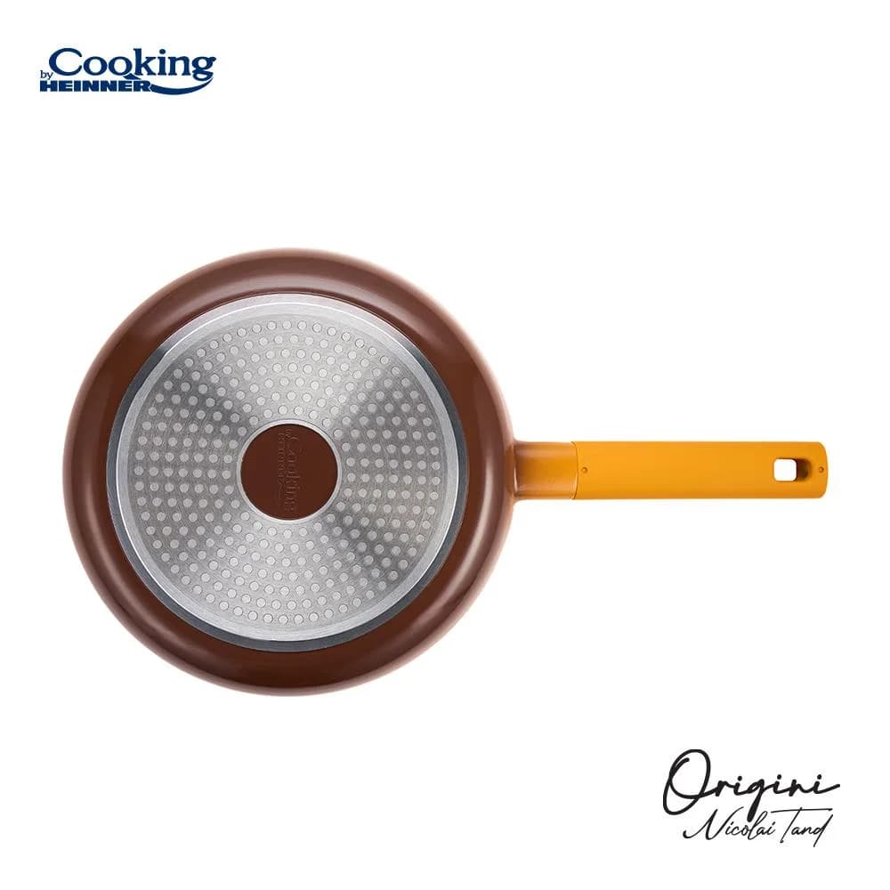 TIGAIE ALUMINIU TURNAT + CAPAC 26x5CM, NICOLAI TAND, ORIGINI, COOKING BY HEINNER — miniatură