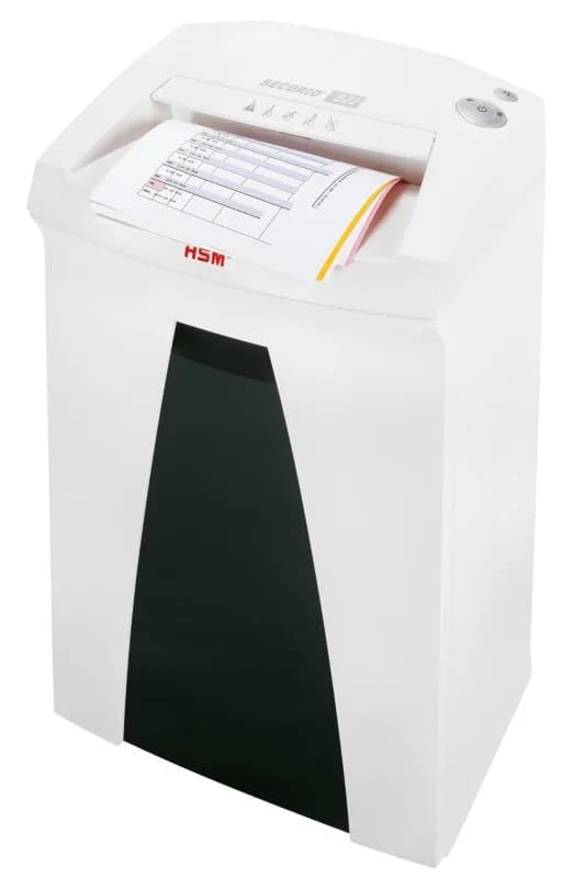 Distrugator documente manual HSM Securio B22, 17-19 coli, fasie (5.8 mm), securitate 2 "H-1831121" — miniatură