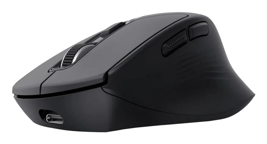Mouse Trust Niven Comfortable, rezolutie maxima 3200 DPI, material ABS, negru — miniatură