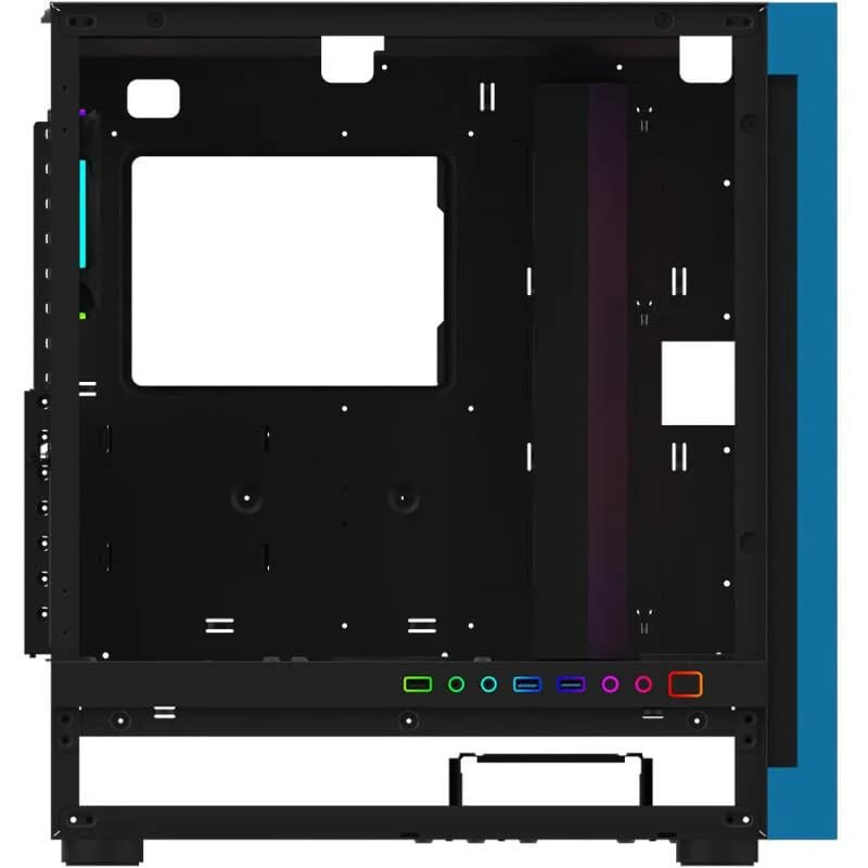 Carcasa AQIRYS Sargas, RGB, Mid Tower, Black — miniatură