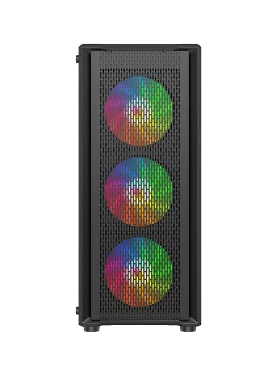 Carcasa PRO GAMING DUNE, RGB, Mid Tower, Black — miniatură