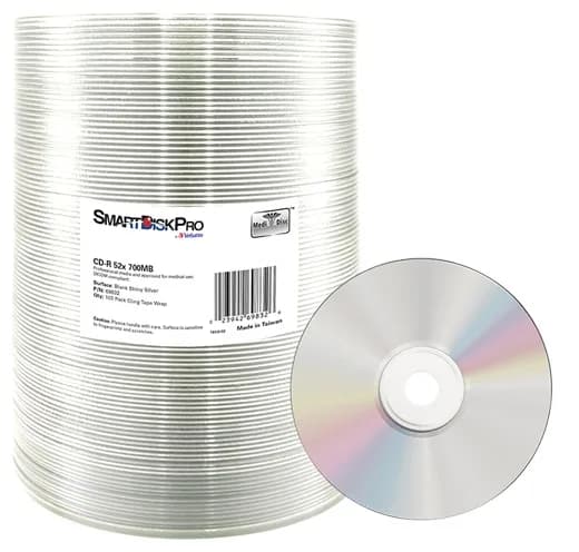 VERBATIM 69828 SMDI PRO CD-R 700MB, wrap 100buc, Printable Matt, "69828"