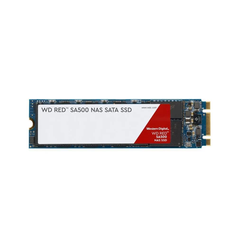 SSD WD, Red, 2 TB, M.2, S-ATA 3, 3D Nand, R/W: 560/530 MB/s, "WDS200T1R0B"