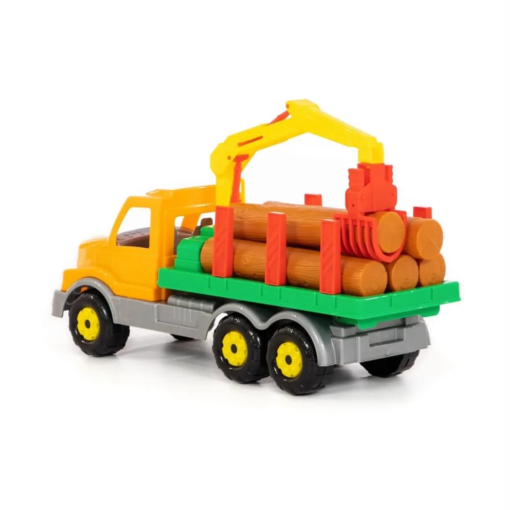 Camion cu lemne - Gigant, 47x16x26 cm, Wader — miniatură