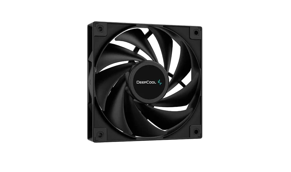 Cooler Deepcool "AG620", compatibil skt. Intel si AMD, racire cu aer, ventilator 120 mm x 2, 1850 rpm, inaltime cooler 157 mm, 6 heatpipe, "R-AG620-BKNNMN-G-1" — miniatură